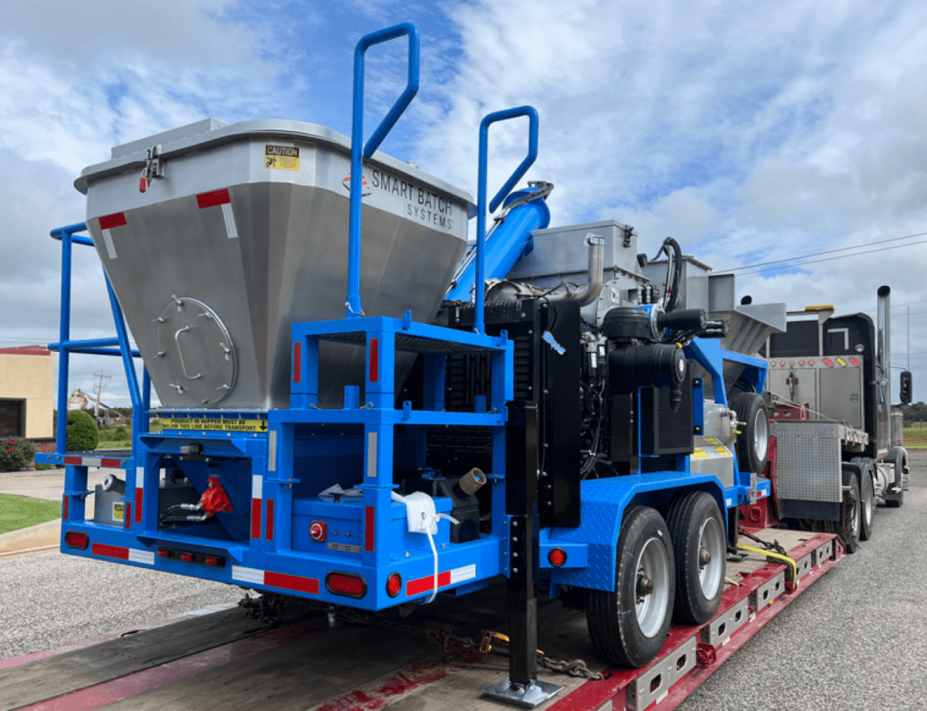 Compellier - Formulated Materials Smartbatch Systems GC-1 Pump loaded up for delivery up north